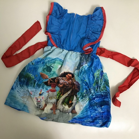 Moana Cute Twirl Dress - Picture 7 of 7